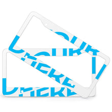 Lade das Bild in den Galerie-Viewer, Kennzeichenhalter / Auto Nummernschild Halterung / Kennzeichenrahmen mit Vier runde Löcher ( ein Paar ) mit Foto selbst gestalten und bedrucken