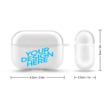 Lade das Bild in den Galerie-Viewer, Schutzhülle für Bluetooth-Ohrhörer für AirPods 3 (transparent) mit Logo Motiv oder Foto selbst gestalten und bedrucken