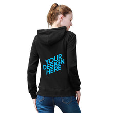 Lade das Bild in den Galerie-Viewer, Rückendruck Damen Kapuzenpullover mit Taschen GTS8065421 selbst gestalten und bedrucken