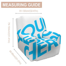 Lade das Bild in den Galerie-Viewer, Elastischer Sofabezug 1 Sitzer Sofahusse Sesselbezug Stretch Couch Möbelschutz Abdeckung mit Foto Text selbst gestalten und bedrucken