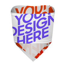 Lade das Bild in den Galerie-Viewer, Multi-Image-Design Damen / Frauen Bandeau Crop Top Chinese Bellyband Dudou trägerlos BU mit Foto Design Motiv Text selbst gestalten und bedrucken