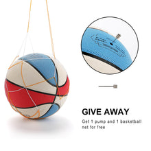 Lade das Bild in den Galerie-Viewer, Basketball mit Foto Muster Text selbst gestalten und bedrucken