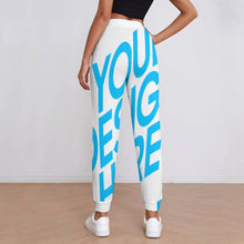 Lade das Bild in den Galerie-Viewer, Einzelbilddruck Damen / Frauen Voll Druck Sweathose Jogginghose mit Fotos Muster Text Logo selbst gestalten und bedrucken