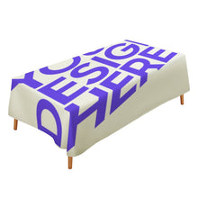 Lade das Bild in den Galerie-Viewer, Tischdecke Tischtuch aus Leinen mit Foto Design Motiv Text selbst gestalten und bedrucken