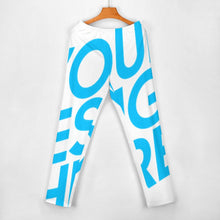 Lade das Bild in den Galerie-Viewer, Damen OFF Shoulder Shirt Kleid mit Carmen-Ausschnitt mit Hose SET 2tlg. VTZ mit Fotos Muster Text Logo selbst gestalten und bedrucken