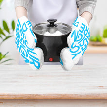 Lade das Bild in den Galerie-Viewer, Topfhandschuhe (Set, 2-tlg) mit Foto Text selbst gestalten und bedrucken