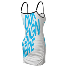 Lade das Bild in den Galerie-Viewer, Sexy NZ007 Sommerkleid Sling Kleid Hüftkleid Damen / Frauen selbst gestalten und bedrucken