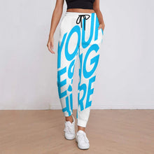 Lade das Bild in den Galerie-Viewer, Einzelbilddruck Damen / Frauen Voll Druck Sweathose Jogginghose mit Fotos Muster Text Logo selbst gestalten und bedrucken