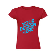 Lade das Bild in den Galerie-Viewer, Yama beidseitiger Druck Kurzarm-T-Shirts TSHIRT für Frauen selbst gestalten und bedrucken