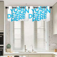 Lade das Bild in den Galerie-Viewer, Vorhang Volant Gardinenvolant (Druck von Zwei Teile sind gleich) mit Foto selbst gestalten und bedrucken