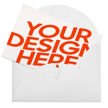 Lade das Bild in den Galerie-Viewer, Grußkarte Fotokarte Postkarte in horizontalen Version mit Fotos Muster Text Logo selbst gestalten und bedrucken