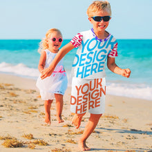 Lade das Bild in den Galerie-Viewer, Kinder Jungen Trainingsanzug Sportanzug Jogginganzüge Basic Anzug TSHIRT T-Shirt Kurze Hose Short Sportlich mit Foto Text selbst gestalten und bedrucken