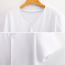 Lade das Bild in den Galerie-Viewer, Große Größen Multi-Image-Druck Voll Druck Herren / Männer TSHIRT Baseball Kurzarmshirt Kurzarmhemd AJT mit Fotos Muster Text Logo selbst gestalten und bedrucken