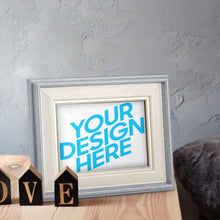 Lade das Bild in den Galerie-Viewer, Pulsdruck Bilderrahmen Fotorahmen mit Foto in horizontale Version selbst gestalten und bedrucken