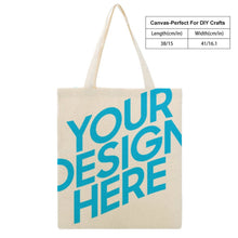 Lade das Bild in den Galerie-Viewer, 38×41cm Beidseitiger Druck Groß Martin Tote Bag Canvas Einkaufstasche Jutebeutel Stoffbeutel selbst gestalten und bedrucken