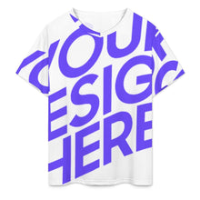 Lade das Bild in den Galerie-Viewer, Herren/Männer T-Shirt mit V-Ausschnitt und kurzen Ärmeln J66T mit Foto Design Motiv Text selbst gestalten und bedrucken (Simple Design)