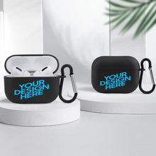 Lade das Bild in den Galerie-Viewer, Kopfhörergehäuse Schutzhülle für Bluetooth-Ohrhörer für AirPods 3 (schwarz / weiß) mit Logo Motiv oder Foto selbst gestalten und bedrucken