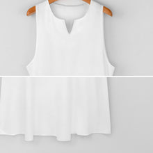 Lade das Bild in den Galerie-Viewer, Große Größen Einzelbilddruck Damen / Frauen Maxikleid Lang Kleid ärmellos GQ mit Fotos Muster Text Logo selbst gestalten und bedrucken