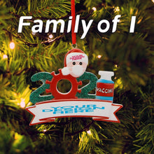 Lade das Bild in den Galerie-Viewer, Weihnachtsmann deko klein Weihnachtsdeko mit Flagge als Anhänger für Weihnachten mit Foto & Text selbst gestalten und bedrucken