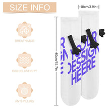 Lade das Bild in den Galerie-Viewer, Hand hält Socken Damen Herren mit Foto Design Motiv Text selbst gestalten und bedrucken