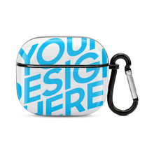 Lade das Bild in den Galerie-Viewer, Voll Druck Apple AirPods 3 Schutzhülle Case Cover Hülle mit Fotos Muster Text Logo selbst gestalten und bedrucken