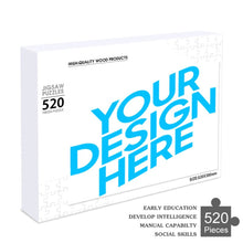 Lade das Bild in den Galerie-Viewer, 520 Teile Holz Puzzle Fotopuzzle selbst gestalten und bedrucken