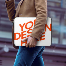 Lade das Bild in den Galerie-Viewer, Schmutz- & Wasserabweisende Laptoptasche Notebooktasche Schutz-Hülle für Laptop 10" 12" 13" 15" 17" Zoll (Beidseitiger Druck mit unterschiedlichen Bildern) mit Fotos Muster Text Logo selbst gestalten und bedrucken