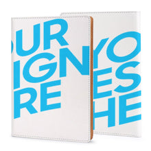 Lade das Bild in den Galerie-Viewer, Buchhülle Notizbuch Hülle aus PU Leder selbst gestalten und bedrucken
