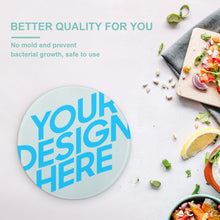 Lade das Bild in den Galerie-Viewer, Schneidebrett Glas personalisiert mit Fotos Muster Text Logo selbst gestalten und bedrucken
