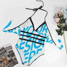 Lade das Bild in den Galerie-Viewer, Einzelbilddruck Damen / Frauen Sexy Große Größe Badeanzug mit Shaping-Effekt YS20001 mit Fotos Muster Text Logo selbst gestalten und bedrucken