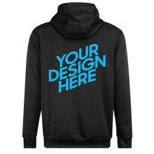 Lade das Bild in den Galerie-Viewer, Unisex Damen / Herren Kapuzenpullover Vorder- und Rückseitendruck mit Fotos Muster Text Logo selbst gestalten und bedrucken