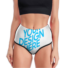 Lade das Bild in den Galerie-Viewer, Hot Sexy Yoga Short Hose Kurze Sporthose Damen / Frauen XG002 selbst gestalten und bedrucken