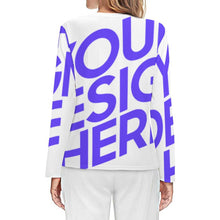 Lade das Bild in den Galerie-Viewer, Einzelbild-Design Damen / Frauen Pyjamaoberteil Schlafanzug-Oberteil AL in weicher Qualität mit Foto Design Motiv Text selbst gestalten und bedrucken