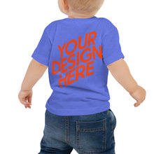 Lade das Bild in den Galerie-Viewer, Baby Jersey-T-Shirt Kurzärmeliges selbst gestalten und bedrucken