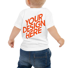Lade das Bild in den Galerie-Viewer, Baby Jersey-T-Shirt Kurzärmeliges selbst gestalten und bedrucken