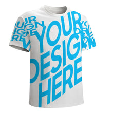 Lade das Bild in den Galerie-Viewer, 100% Baumwolle T-Shirt TSHIRT Voll Druck für Männer Herren mit Foto Text selbst gestalten und bedrucken