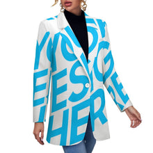 Lade das Bild in den Galerie-Viewer, Einzelbilddruck Voll Druck Damen / Frauen Sommerlicher Anzug Hosenanzug Casual Suit Elegant mit Fotos Muster Text Logo selbst gestalten und bedrucken