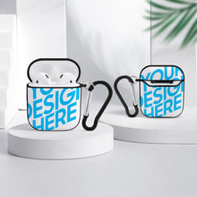 Lade das Bild in den Galerie-Viewer, Apple Airpods 1 2 Bluetooth Headset Schutzhülle Case Cover mit Fotos Muster Text Logo selbst gestalten und bedrucken