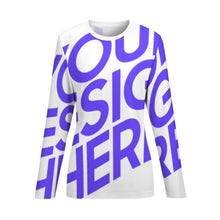 Lade das Bild in den Galerie-Viewer, Einzelbild-Design Damen / Frauen Pyjamaoberteil Schlafanzug-Oberteil AL in weicher Qualität mit Foto Design Motiv Text selbst gestalten und bedrucken