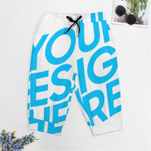 Lade das Bild in den Galerie-Viewer, Einzelbild-Design Allover-Druck 3/4-Hose Sweathose Sporthose Leggings AIP für Männer mit Fotos Muster Text Logo selbst gestalten und bedrucken