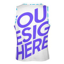 Lade das Bild in den Galerie-Viewer, Multi-Image-Druck Männer / Herren Muscle Shirt Tanktop Muskelshirt BKREV1 mit Fotos Muster Text Logo selbst gestalten und bedrucken