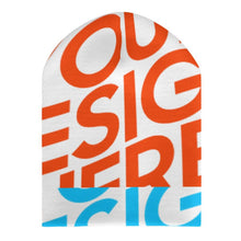 Lade das Bild in den Galerie-Viewer, Multi-Image-Druck Volldruck Strickmütze Beanie Wintermütze für Kinder mit Fotos Muster Text Logo selbst gestalten und bedrucken