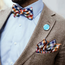 Lade das Bild in den Galerie-Viewer, Metall "Circle" Rund-Form Abzeichen mit Fotos Muster Text Logo selbst gestalten und bedrucken