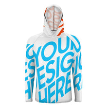 Lade das Bild in den Galerie-Viewer, Sonnenschutz Kapuzenpullover Langarmshirt Funktionsshirt NZ145 Herren / Männer mit Foto / Text selbst gestalten und bedrucken