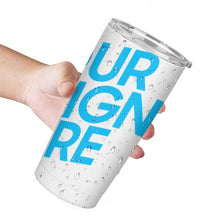 Lade das Bild in den Galerie-Viewer, Volldruck Bedruckter Autobecher Thermobecher aus Edelstahl 304 mit Fotos Muster Text Logo selbst gestalten und bedrucken