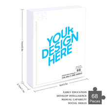 Lade das Bild in den Galerie-Viewer, Rundform Holz Foto Puzzle - Teile in Tierform - selbst gestalten und bedrucken