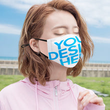 Lade das Bild in den Galerie-Viewer, PM2,5 Gesichtsmasken Mund Nasen Masken (mit schwarzem Seil) waschbar selbst gestalten