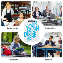 Lade das Bild in den Galerie-Viewer, Klemmbrett Acryl mit Bügelklemme mit Fotos Muster Text Logo selbst gestalten und bedrucken