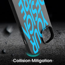 Lade das Bild in den Galerie-Viewer, Personalisierte TPU Clear Cover iPhone 14 / iPhone 14 Plus / iPhone 14 Pro / iPhone 14 Pro Max Handyhülle Schutzhülle mit Fotos Muster Text Logo selbst gestalten und bedrucken