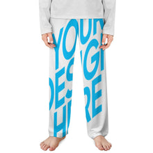 Lade das Bild in den Galerie-Viewer, Einzelbild-Design Kinder Jungen / Mädchen Pyjama Hose Schlafanzughose Schlafhose D31P mit Foto Design Motiv Text selbst gestalten und bedrucken
